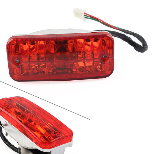 Rear Tail Light Fit 110cc 125cc 135cc ATV Quad 4 Wheel TaoTao Kandi Sunl Red