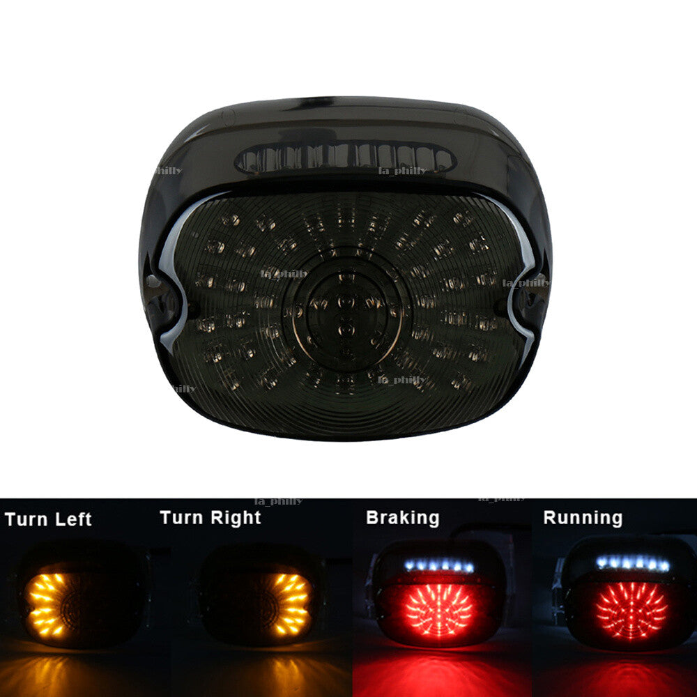 Smoke Led Brake Tail Light Integrated Turn Signal For 1999-2008 for Harley Sportster Q