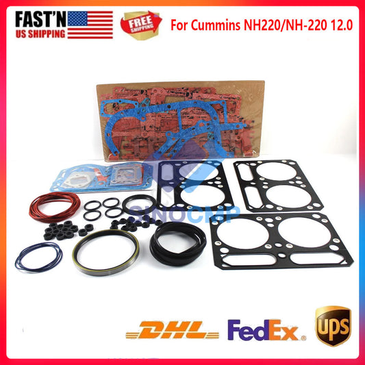 NH220 NH-220 12.0 NH-220 Engine Gasket Kit 3802077 for NH-220 12.0