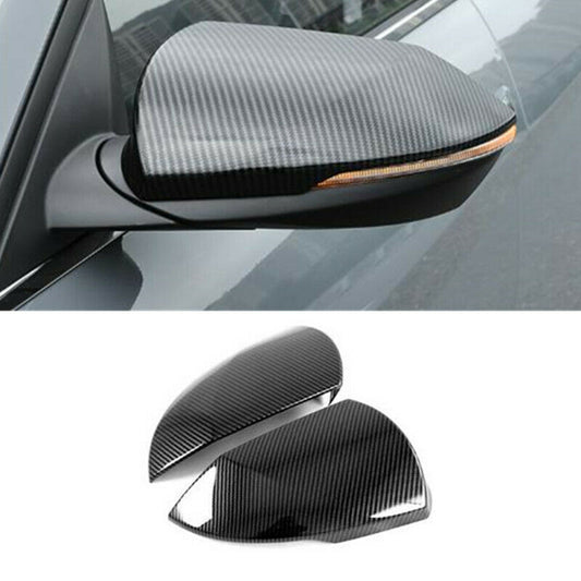 Carbon Fiber Side Door Rearview Mirror Cover Trim for Hyundai for Elantra 2021-2022