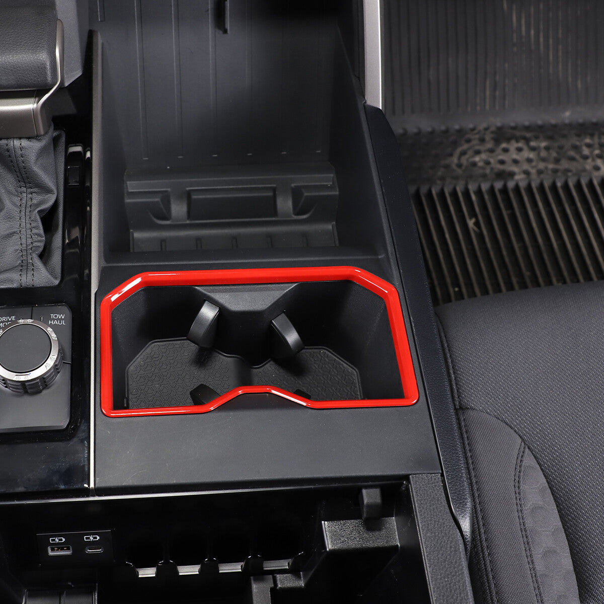 Carbon Fiber ABS Center A/C Knife Trim for 86/Sub@ru BRZ 2022-23- v