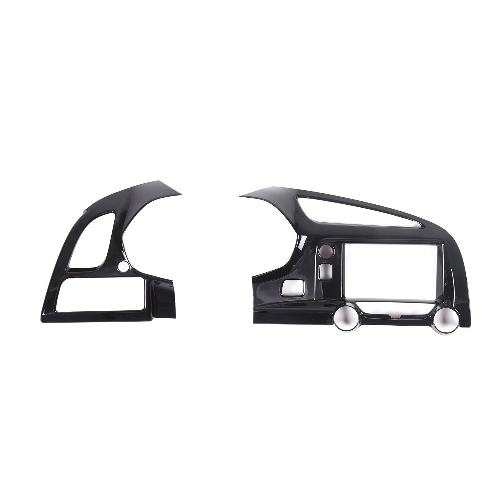 Gloss black interior console dashboard AC vent trim for C7 for Corvette 2014-19 2PCS n