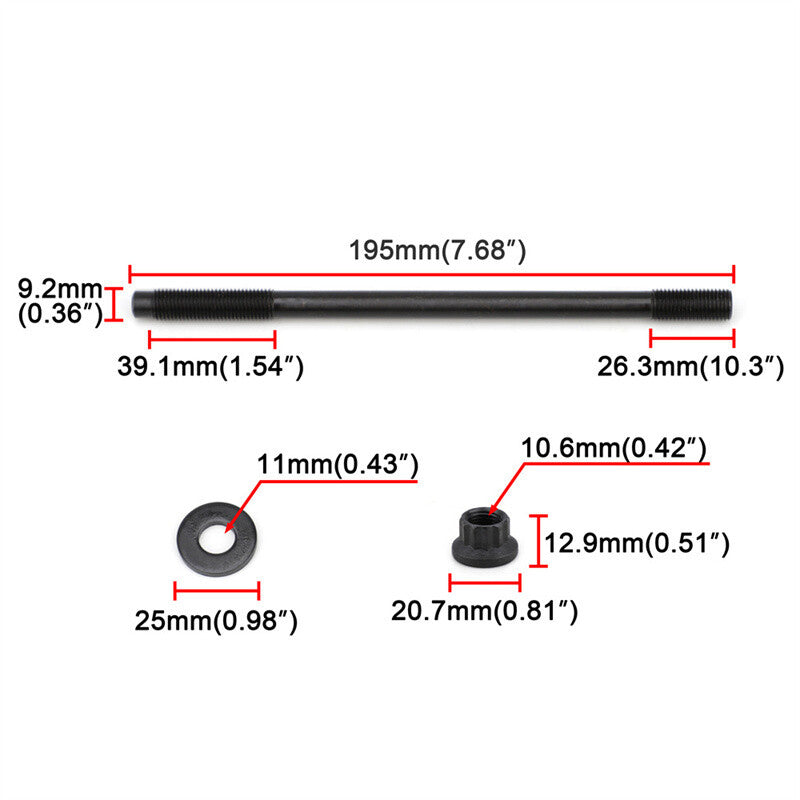 260-4701 Cylinder Head Stud Kit for Subaru Impreza DOHC EJ20 EJ25 WRX STi Q