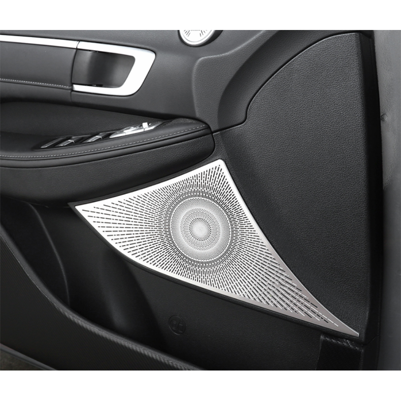 for Hyundai Sonata 2020-2023 Silver Car Inner Door Speaker Horn Frame Cover Trim