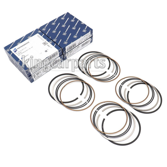 4-Piece KS Piston Ring 82.01mm Kit for Audi A4 for VW GTI 2.0T BPY 06D198151D Upgrade -