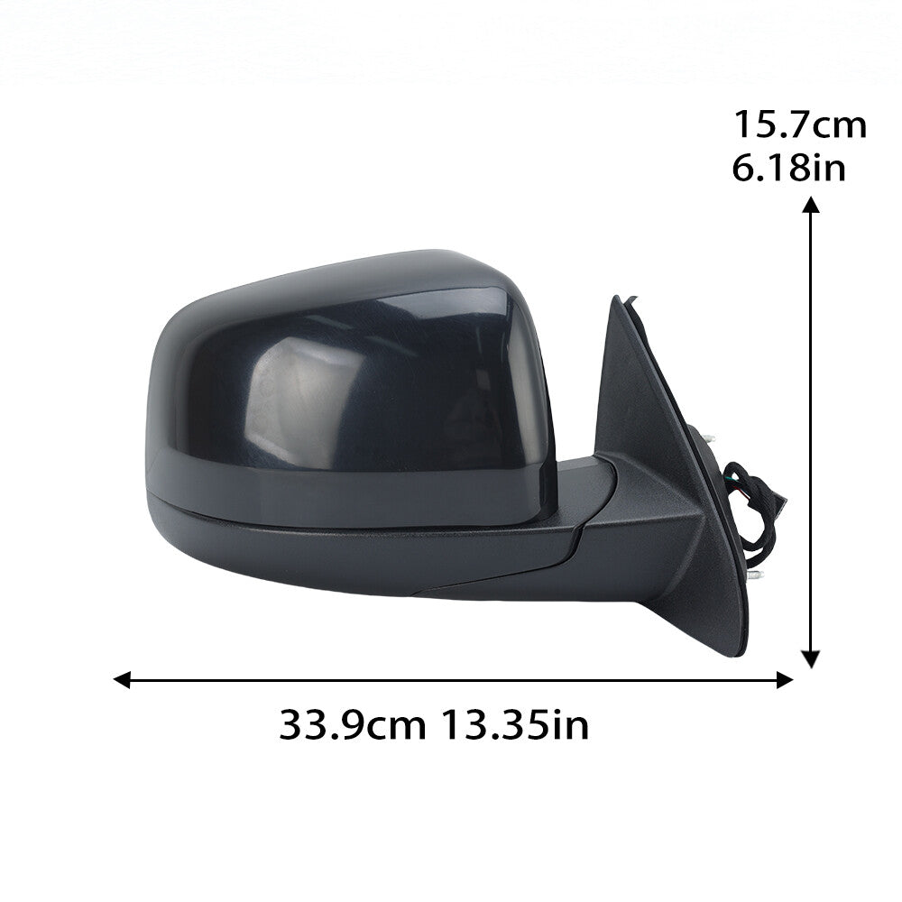 for Jeep Grand Cherokee 2011-2021 Right Exterior Mirror Mirror Heated Black