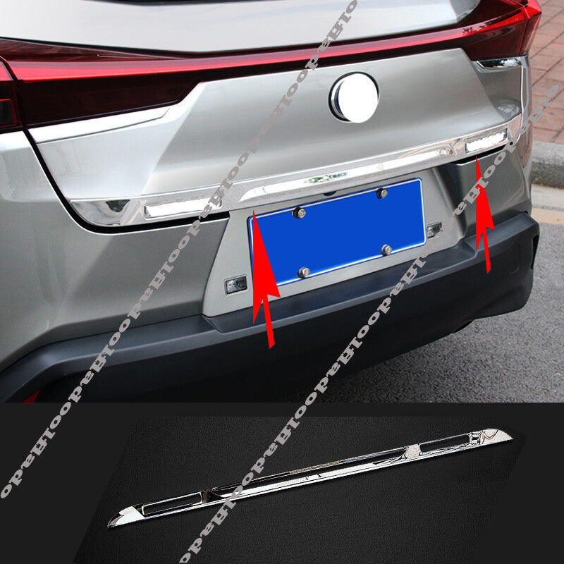 for Lexus UX 200 250h 2019-22 Chrome Tail Door Rear Trunk Lid Cover Trim Molding