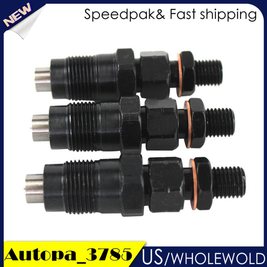 3x Fuel Injectors 131406360 Fits for Ford Tractors 1320 1620 w/ T854