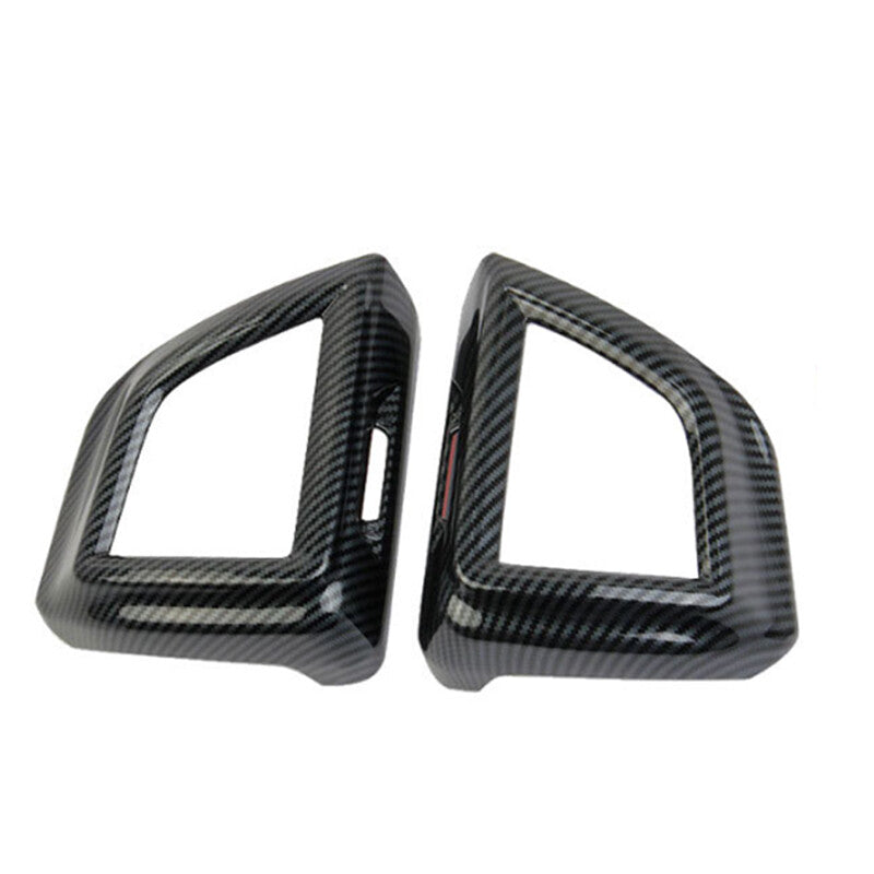 For SubaruXV 2017-2022 Carbon Fiber Left Right Instrument Vents Decorative Frame