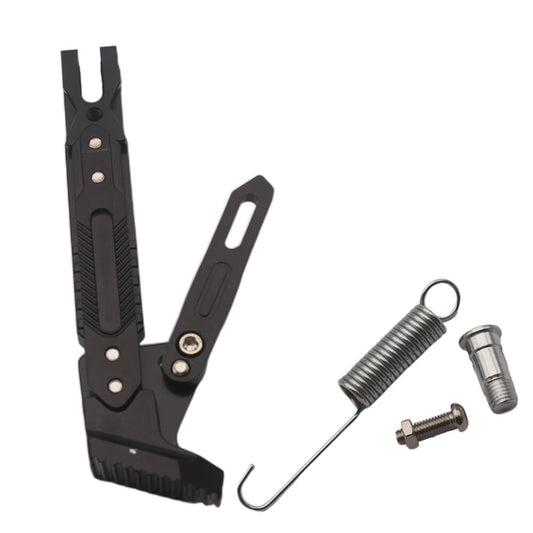 Motorcycle Parts Adjustable Kickstands Motor Scooter Foot Bracket Side Stand 1Ps n