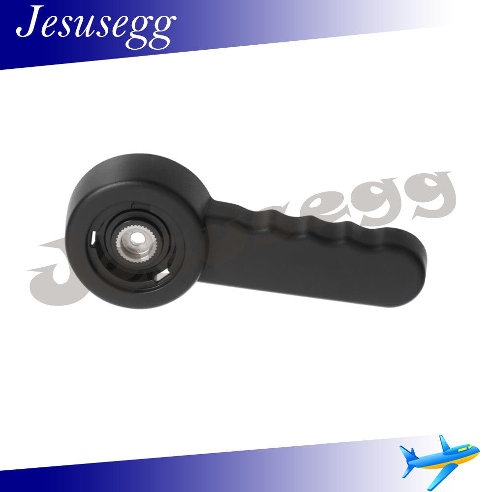 Fits 2007-18 for Wrangler Front for Seat Lifter Handle Left Driver Side Black 1QK62DX9AA Q