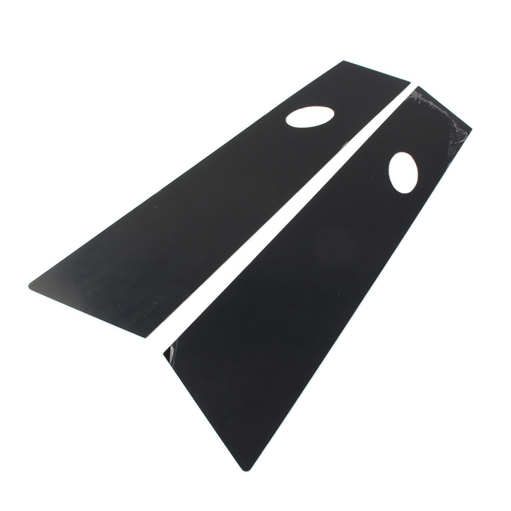 for Tesla Model 3 2017-2022 2x Glossy Black Set Pillar Posts Door Window Trim