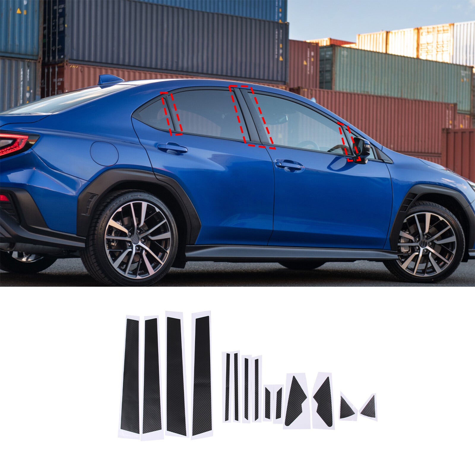 2-Piece Steel Dashboard Grille Ventilation Mesh Trim  for ford  Maverick 2022+