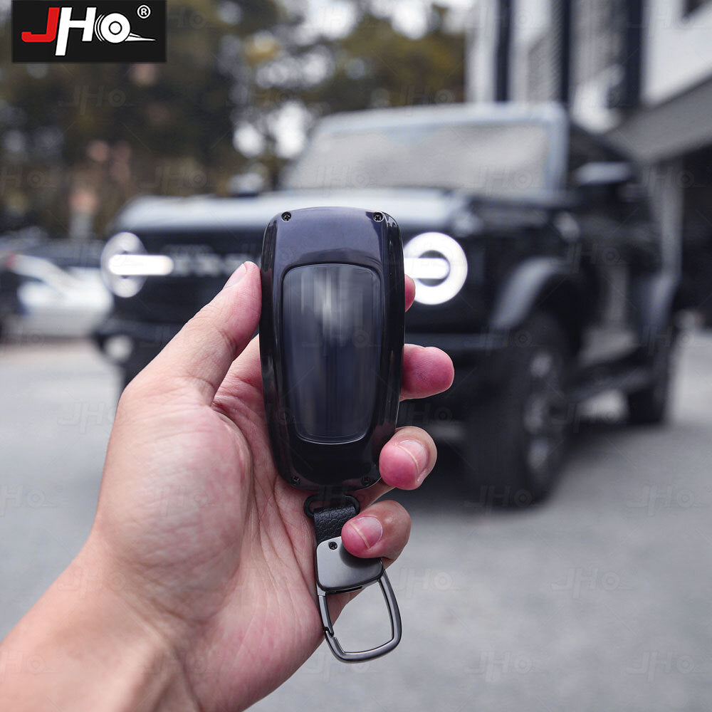 Key Fob Cover Remote Key Case Covr Shell Protector Trim for Ford Bronco 2021-24