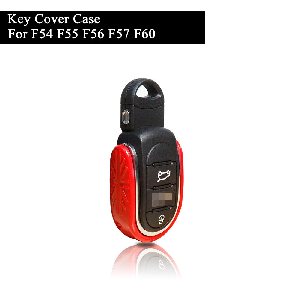 Union Jack Design Red for Smart Keychain Case Holder for MINI Cooper 2014-2019 Q