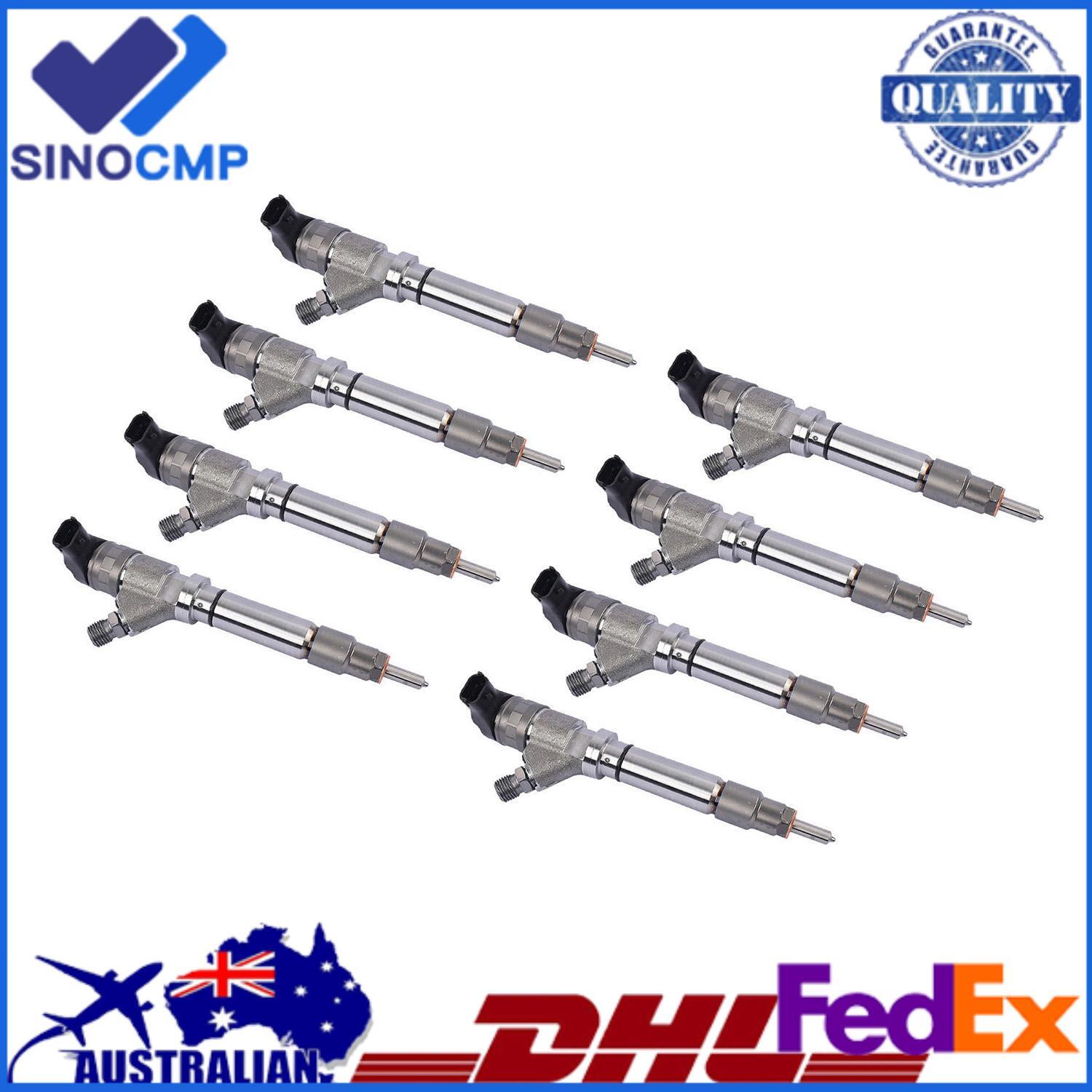 8Pcs Fuel Injector PFI-521 for GMC Savana for Sierra 2500 3500 for Chevy 2006-2007 6.6L