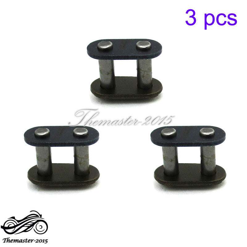 3x T8F Chain Master Link For 47cc 49cc for Mini Moto ATV Quad Dirt Super Pocket Bike Q