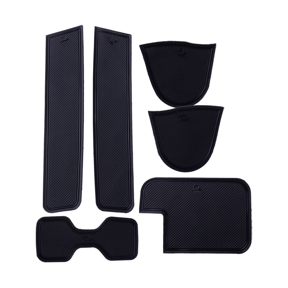 Door Gate Slot Cup Holder Mat Kit Replace For Navara NP300 D23 2015-2022 n