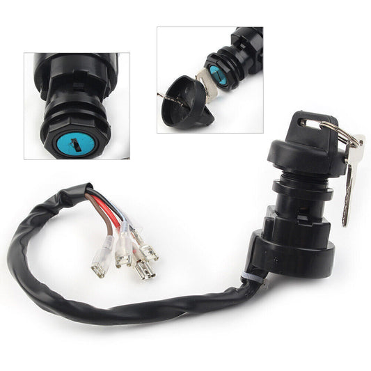 Ignition Key Switch for Polaris Trail Boss 250 350 2X4 4X4 1989-1995