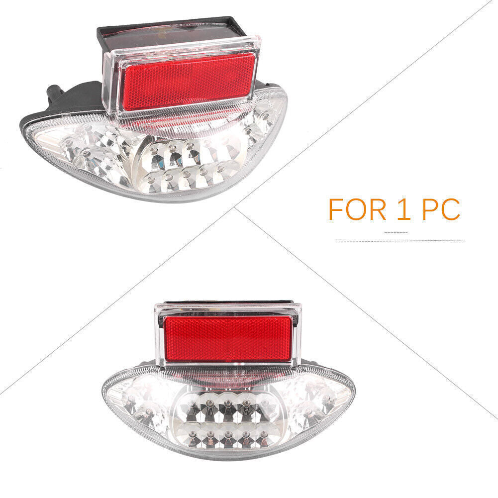 Motorcycle LED Brake Stop Rear Tail Light Fit for Suzuki GSX1300R 1999-2007 Clear