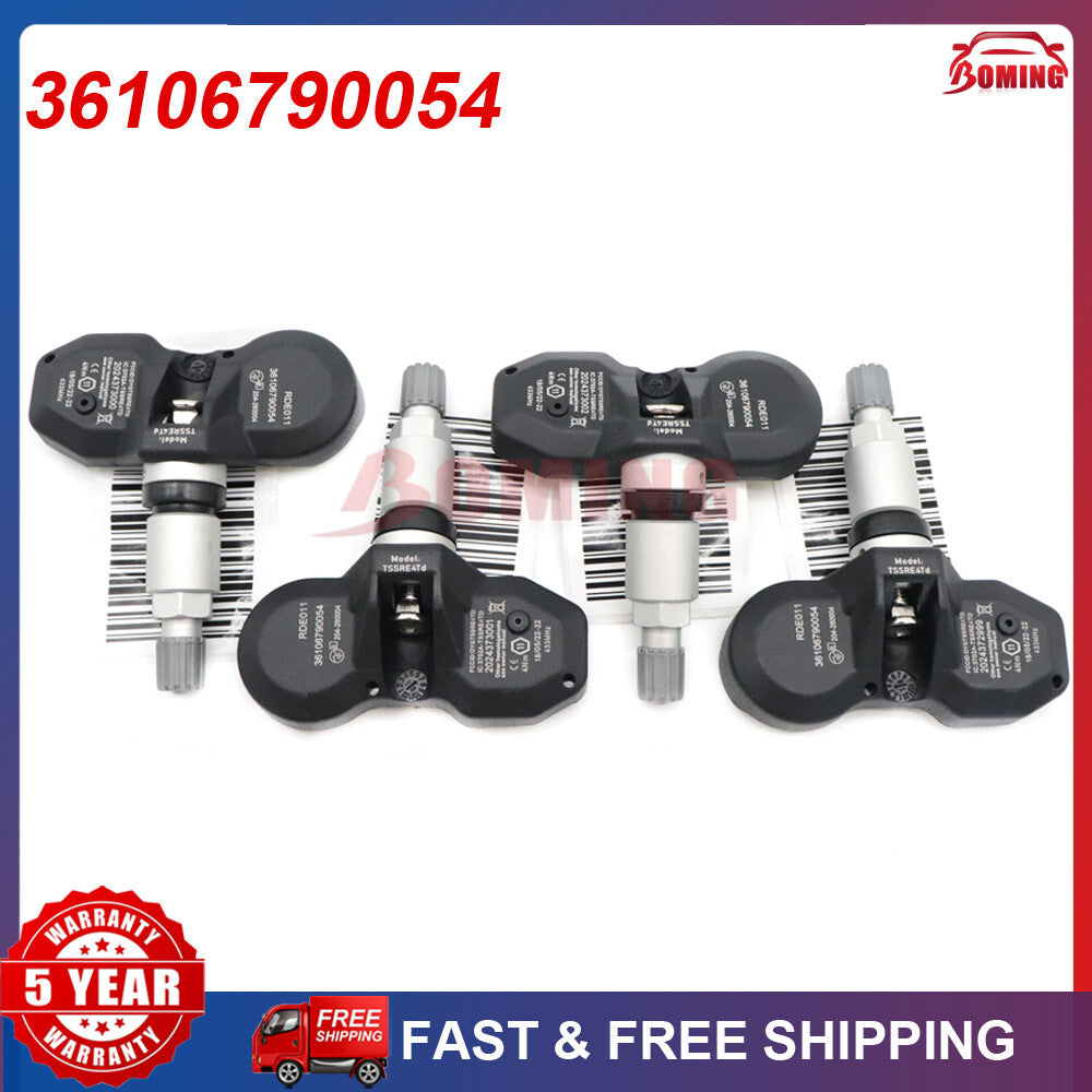 Set of 4 New for BMW X3 X5 Z4 for MINI 433MHz Tire Pressure Sensor TPMS 36106790054