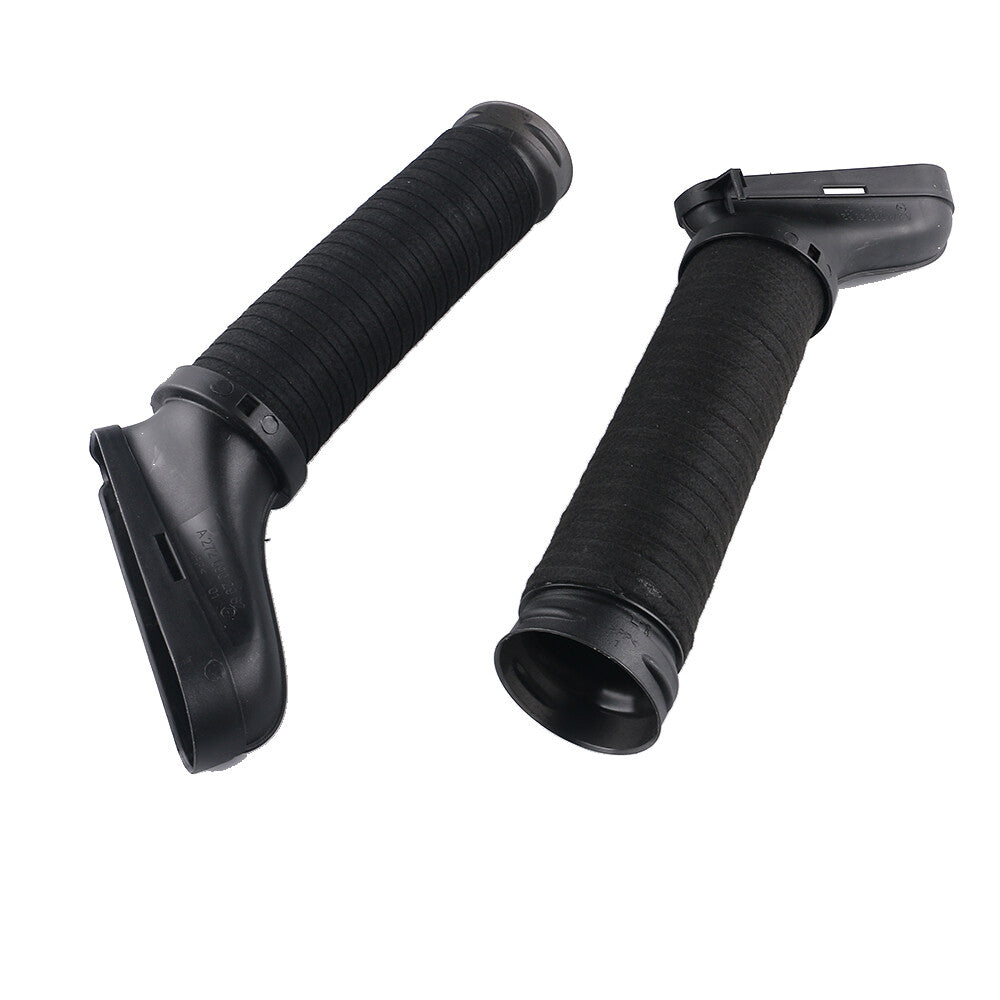 2pcs Air Intake Duct Hose Black Fits 2010-2012 for Mercedes GLK350 3.5L Left  Right Q