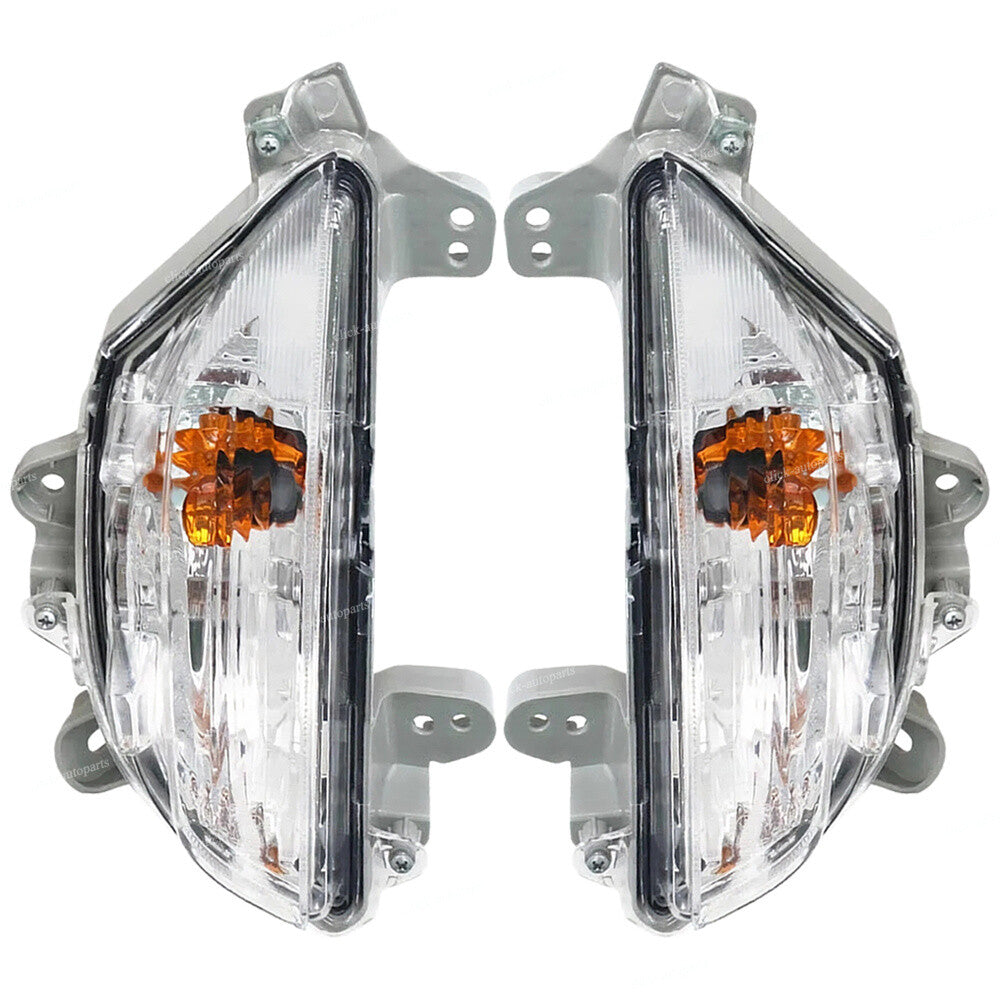 2Pcs for Mazda 3 2014-2016 Front Bumper Corner Lamp Turn Signal Light Left+Right