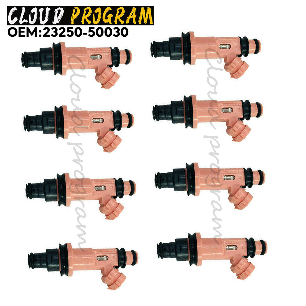 8PCS 23250-50030 Fuel Injector for Lexus 02-2010 SC/LS/GS-400/430 4.0L 4.3L V8 v