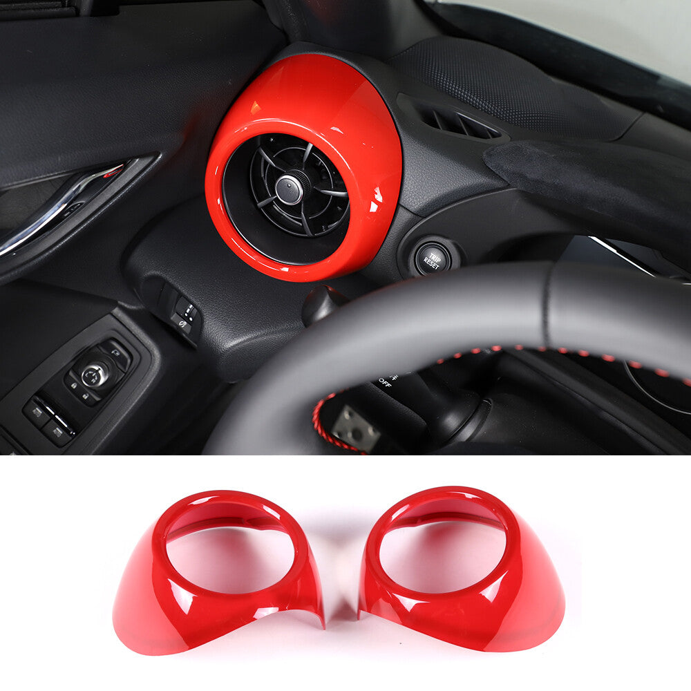 Carbon fiber ABS center console dashboard trim cover for Ford Maverick 2022