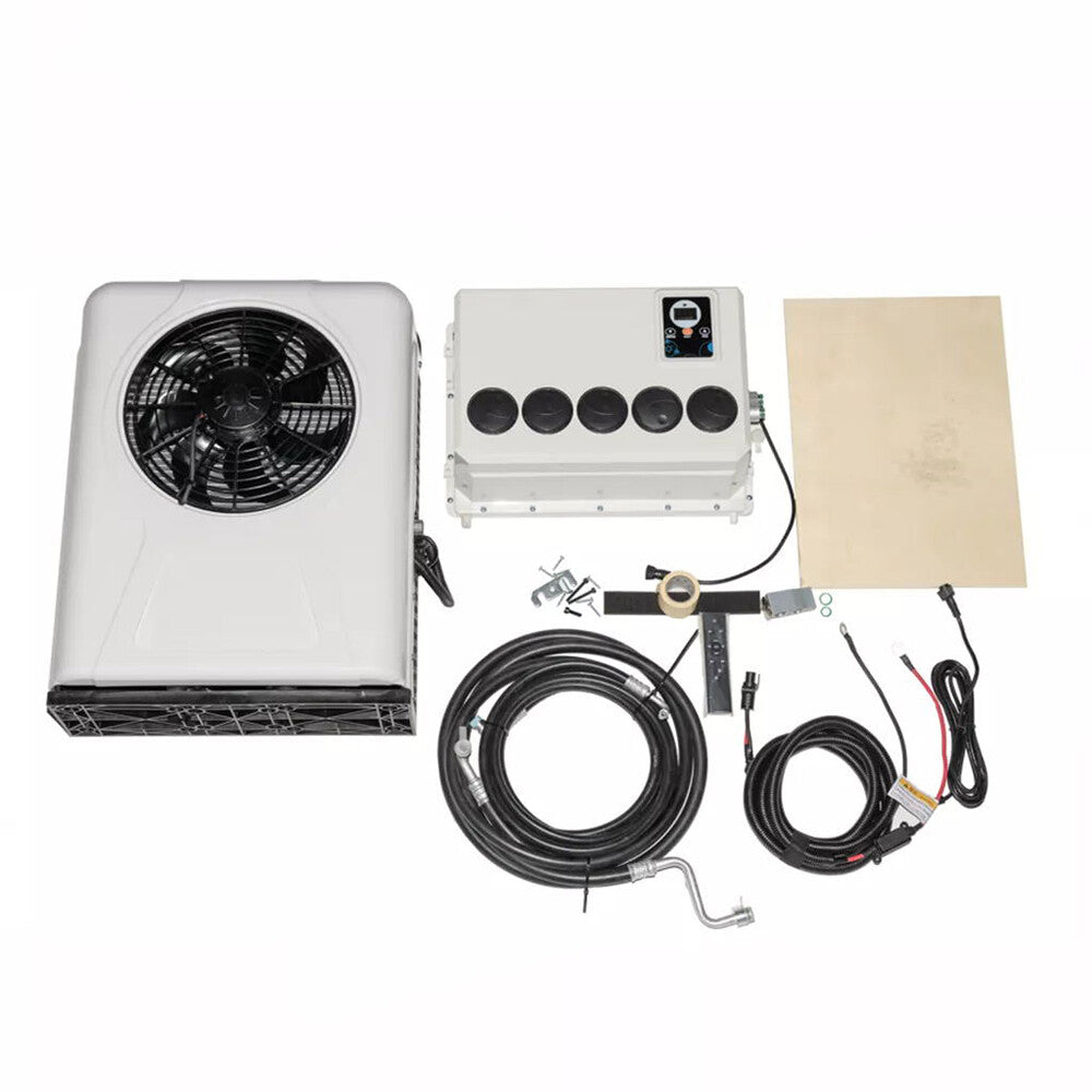 Truck Air Conditioner 24V 12000BTU Split AC Fits Semi Trucks Bus RV Caravan
