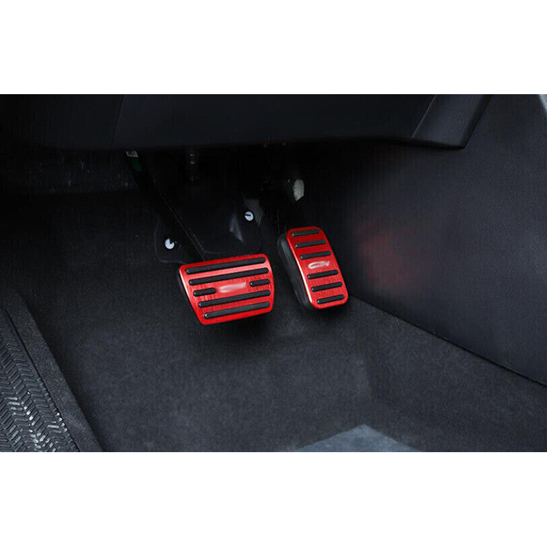 for Honda CRV CR-V 2023-2024 RED alloy Brake Pedal Accelerator Pedal cover trim