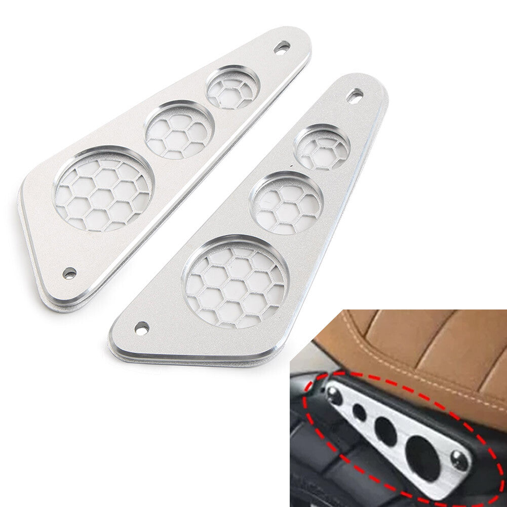 for YAMAHA XSR155 19-22 Rear Silver Panel Guards Frame Cover Plate Protector Set