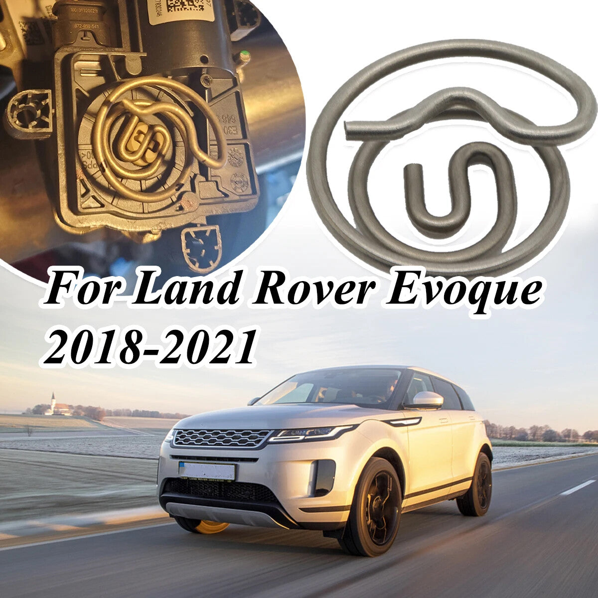 for Land Rover Evoque Servomotor Electronic Exhaust Actuator Valve Spring 18-21