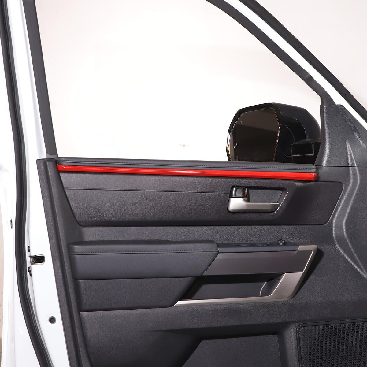 ABS blue steering wheel cover frame border decoration suitable for Tacoma 2015-2020- v