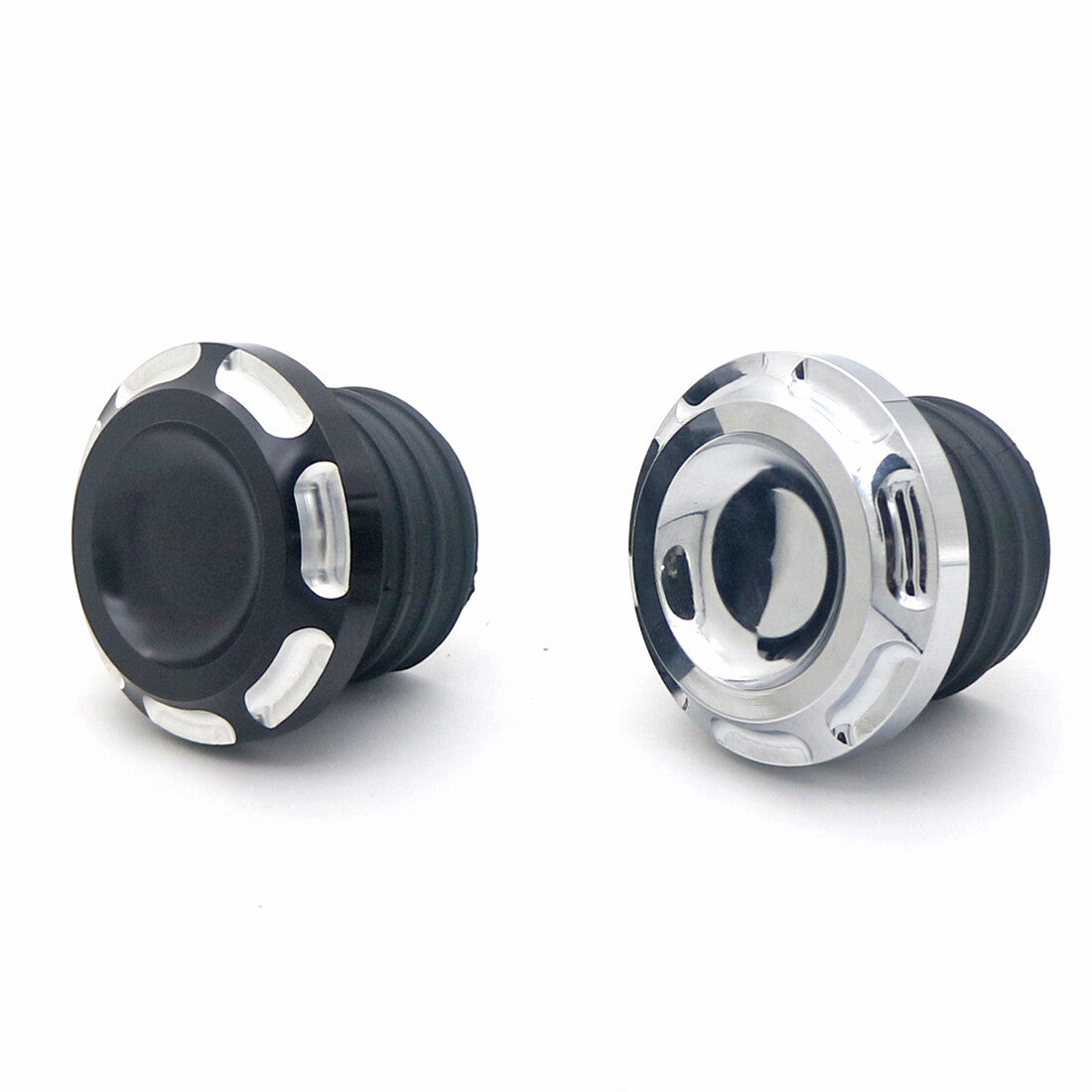 CNC Edge Cut Vented Gas Cap Fuel Cap for Harley Sportster XL 883 Dyna Touring Q