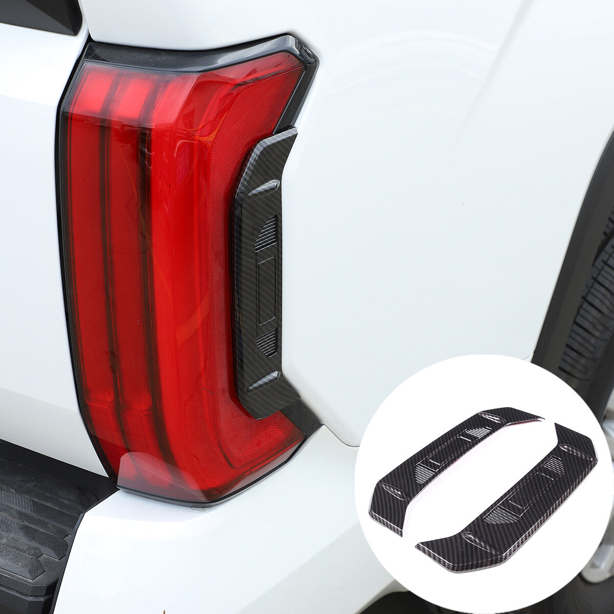 ABS Black L&R Side Mirror Lower Cover Trim for Fiat 500 2010-2022