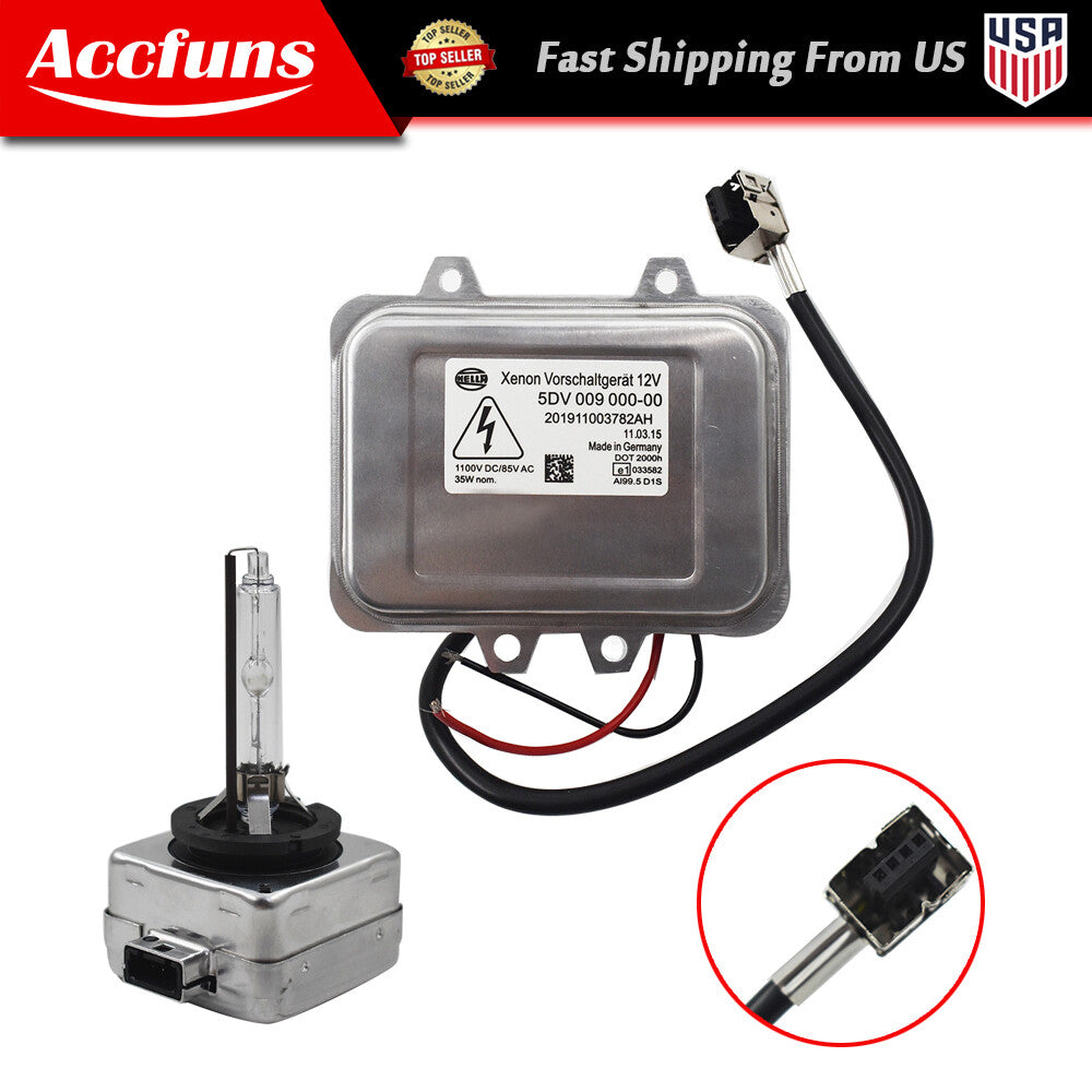 D1S bulbs + HID headlight xenon ballast + igniter for 2007-2013 for Cadillac for Escalade . n