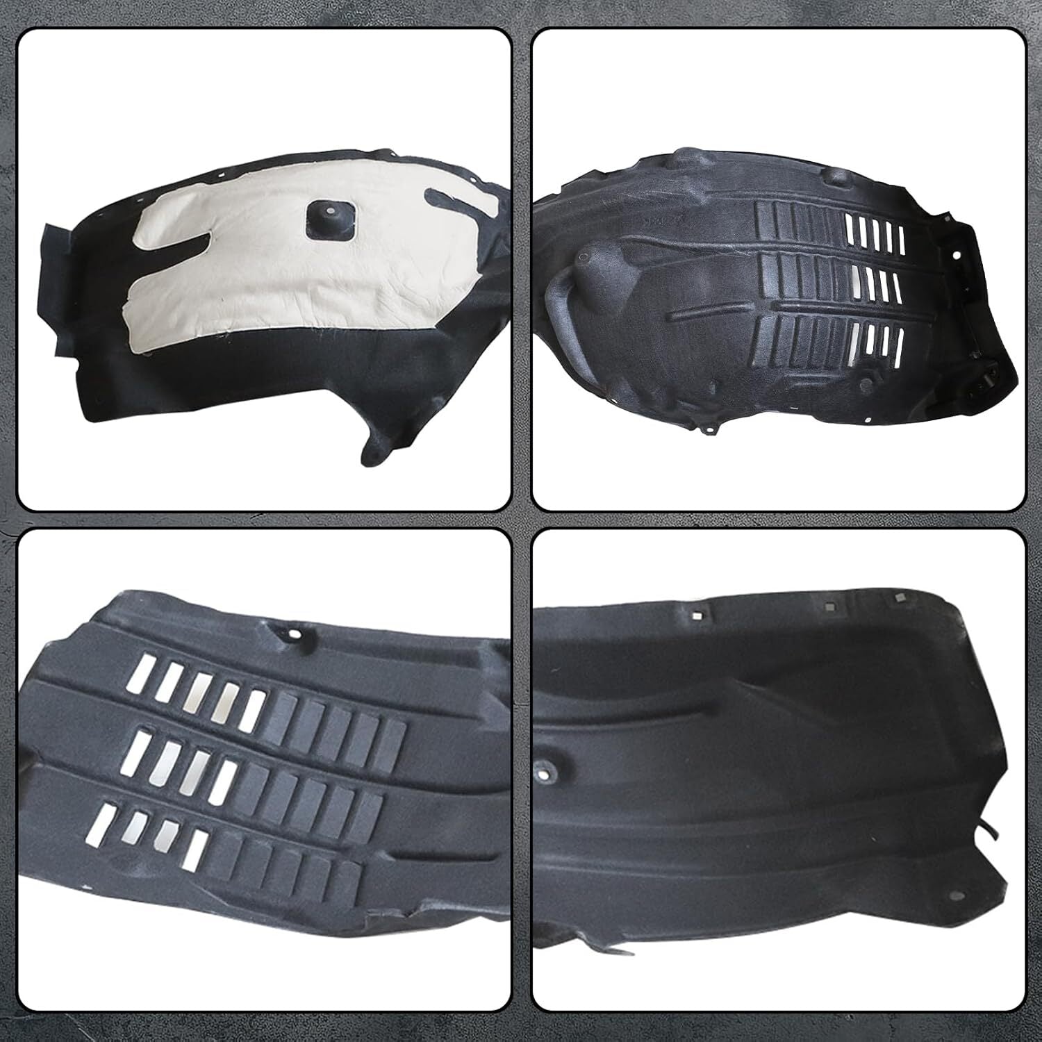 Side Front Fender Liner Driver  Passenger Fits for Toyota Highlander 2020-2023