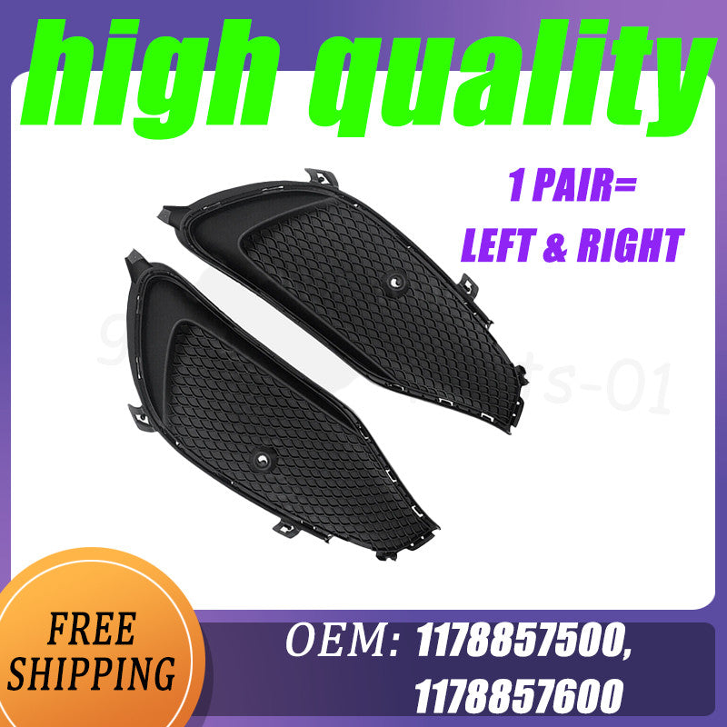 Suitable for Mercedes-Benz CLA CLA200 CLA250 CLA45 W117 dual right-hand impact fog light grill cover