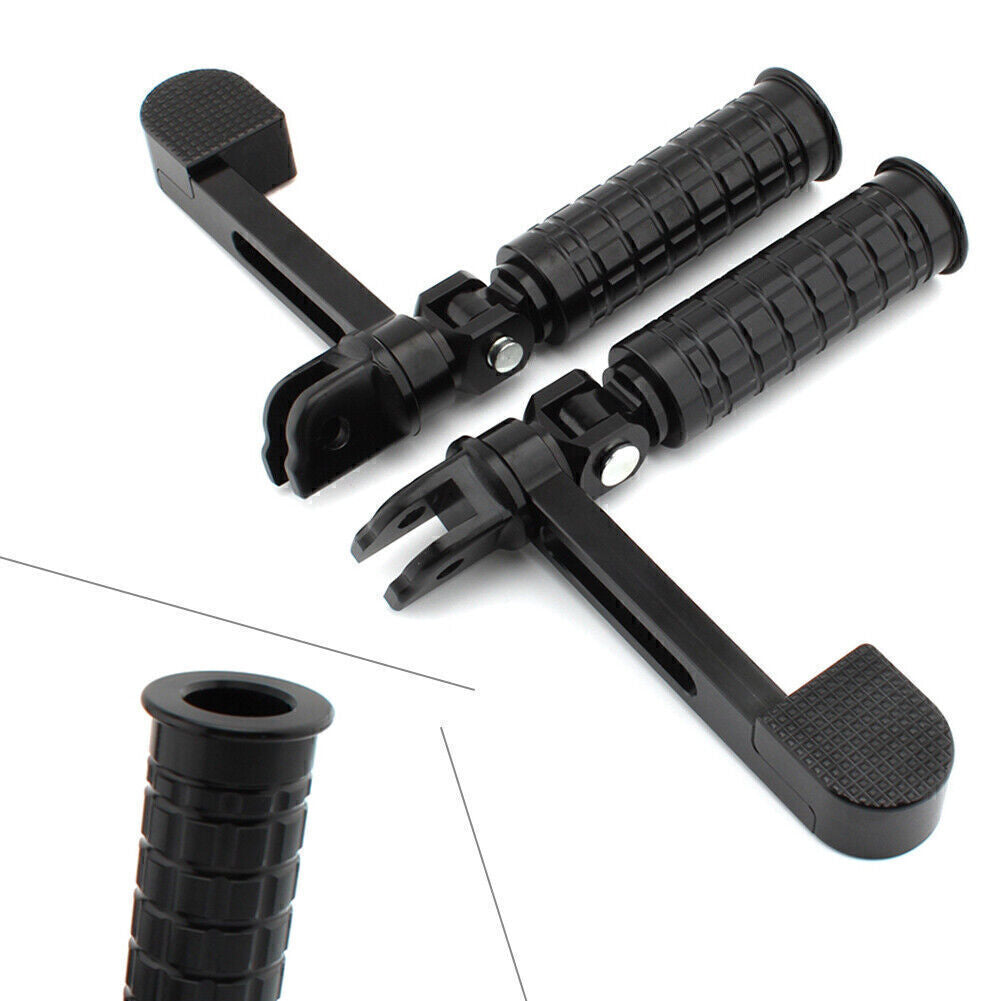 Foot Pegs Foot Rest Black for Harley Softtail FLFBS Fat Boy Breakout Fat Bob