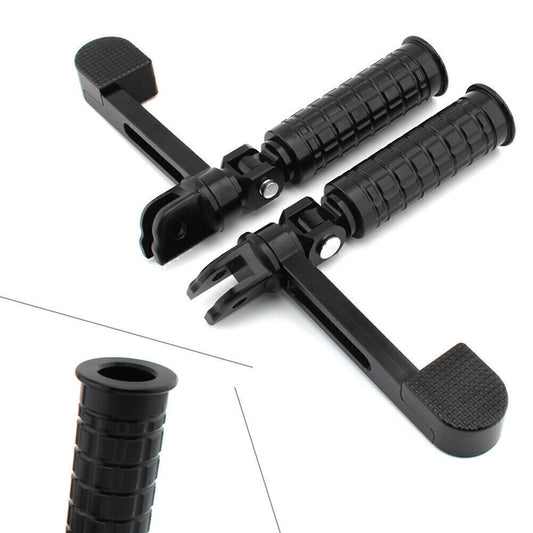Foot Pegs Foot Rest Black for Harley Softtail FLFBS Fat Boy Breakout Fat Bob