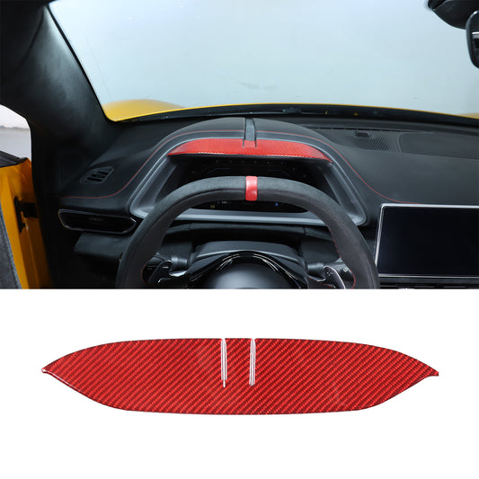 Carbon Fiber Look Center Gear Shifter Panel Cover for 370Z Z34 2009 - 2020- v