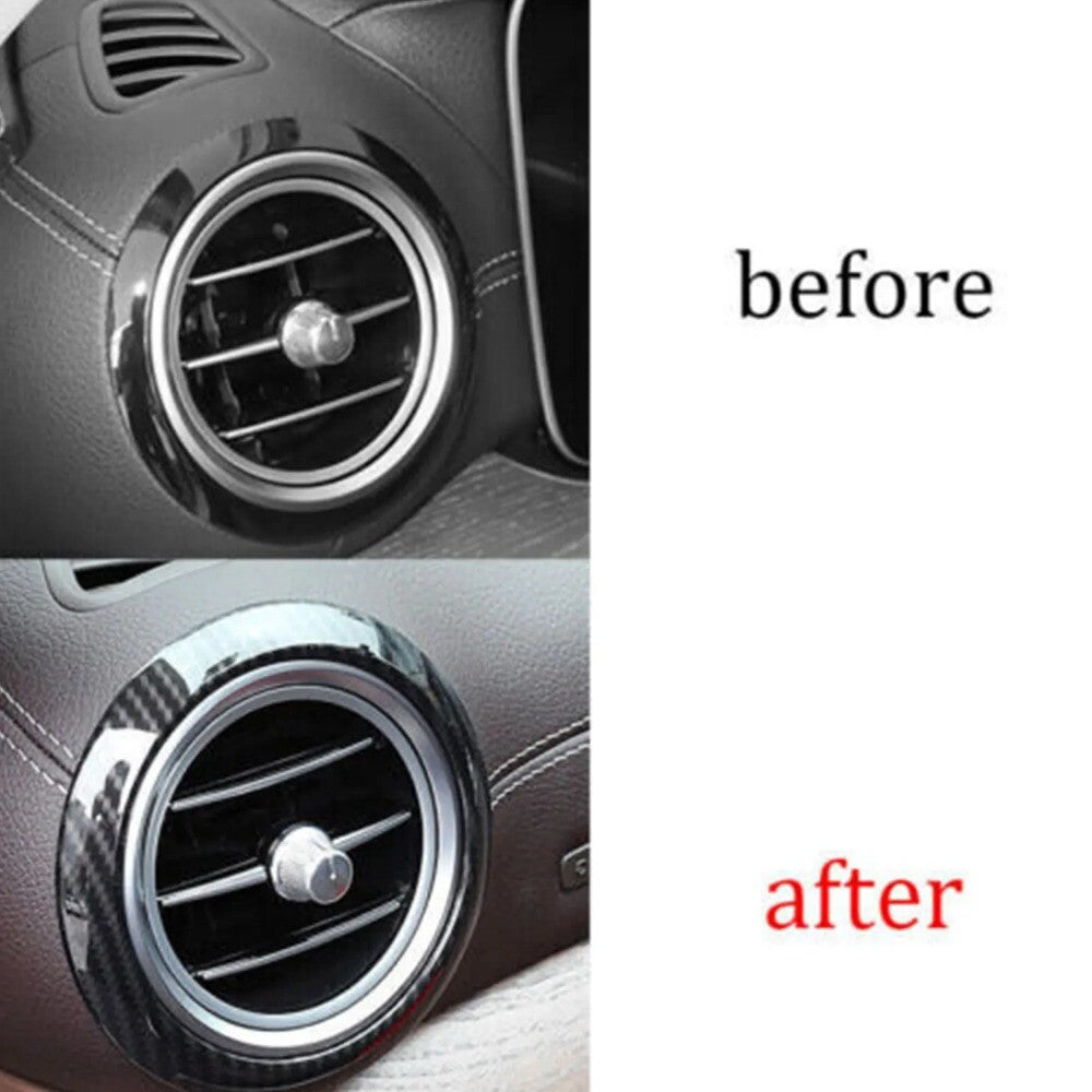 Side Air Vent Outlet Ring Cover Trim For E-Class W213 2016-19 New n