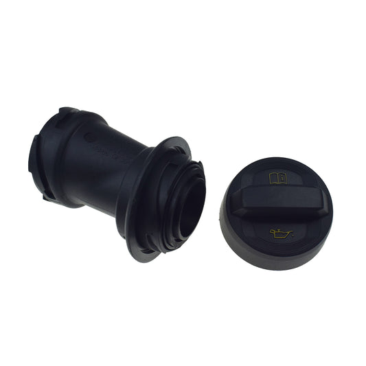 Oil neck and oil filler cap suitable for VW for Golf,for Tiguan,GTI, for Audi A3, for A4,for A5,for A6,Q3, Q5, Q7 Q