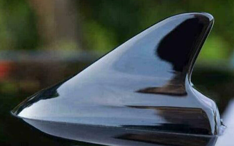  for ford  Explorer 2011-2019 Glossy Black Shark Fin Antenna Receiver Cover Trim Q