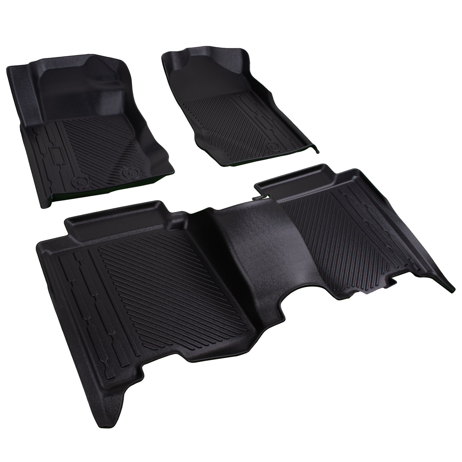 Fit  for ford  Bronco 4-Door 2021-2023 Car Floor Mats Carpet TPE Waterproof Black Q