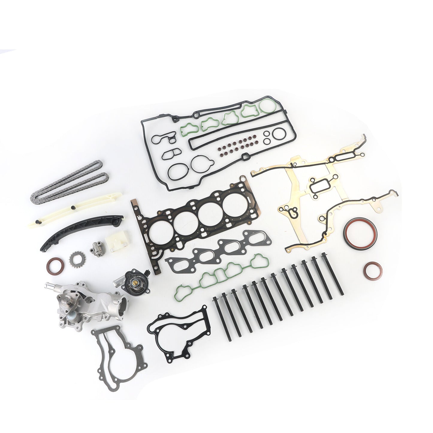 Head Gasket Bolts Timing Chain Kit for 11-15 for Chevy Sonic for Cruze for Buick 1.4L L4