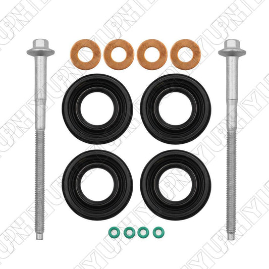 for Ford Transit Mk7 2.2 TDCi Diesel Injector Seal kit with Injector Clamp Bolts Q