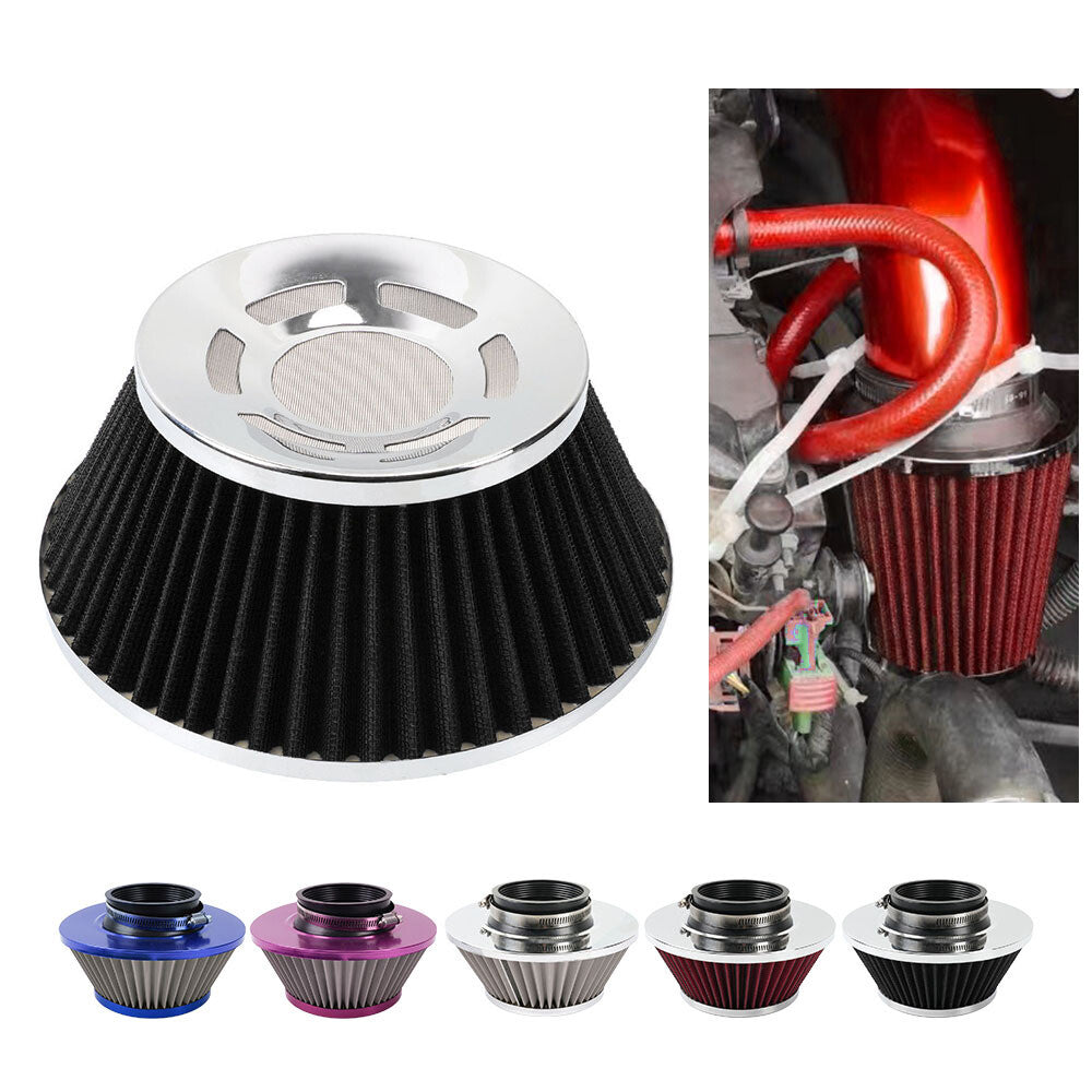 3 inch 76mm Inlet Cold Air Intake Air Filter Mushroom head 3'' 76mm Q