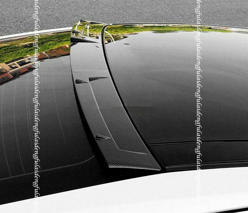 for Nissan Altima 2019-2024 Carbon fiber Rear Window Roof Lip Spoiler Visor Trim